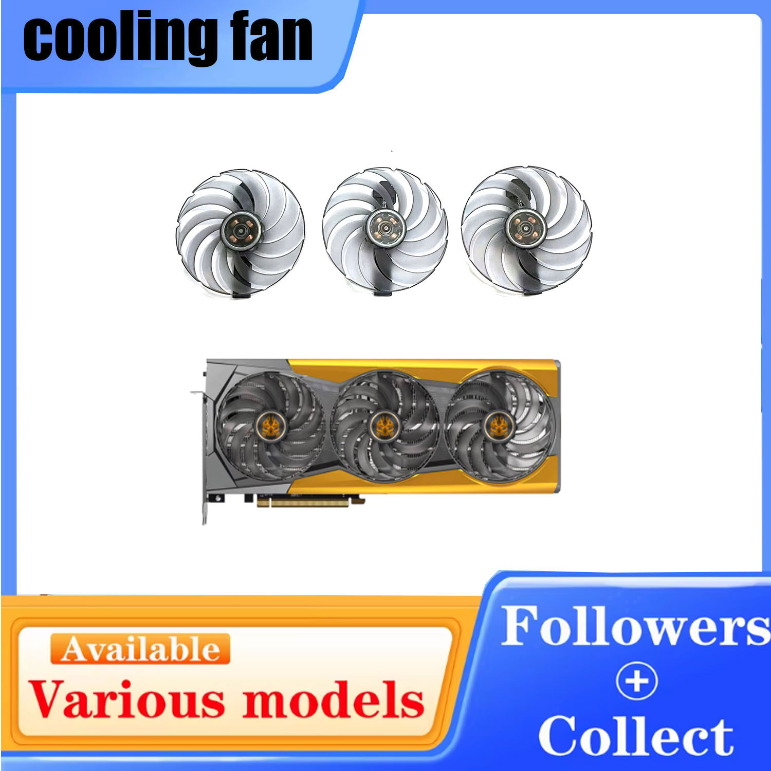 95MM FDC10U12D9-C 6Pin RX6900  - огляд і ціна Rx 6900 Xt 16Gb